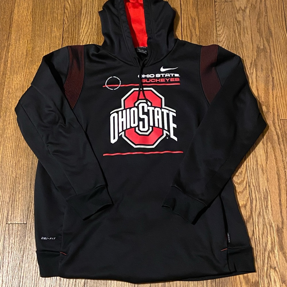 Ohio State Football Team issue practice hoodie.